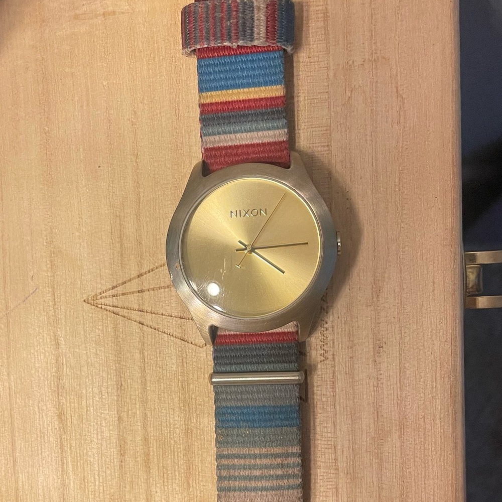 Multicolor Nixon Watch!